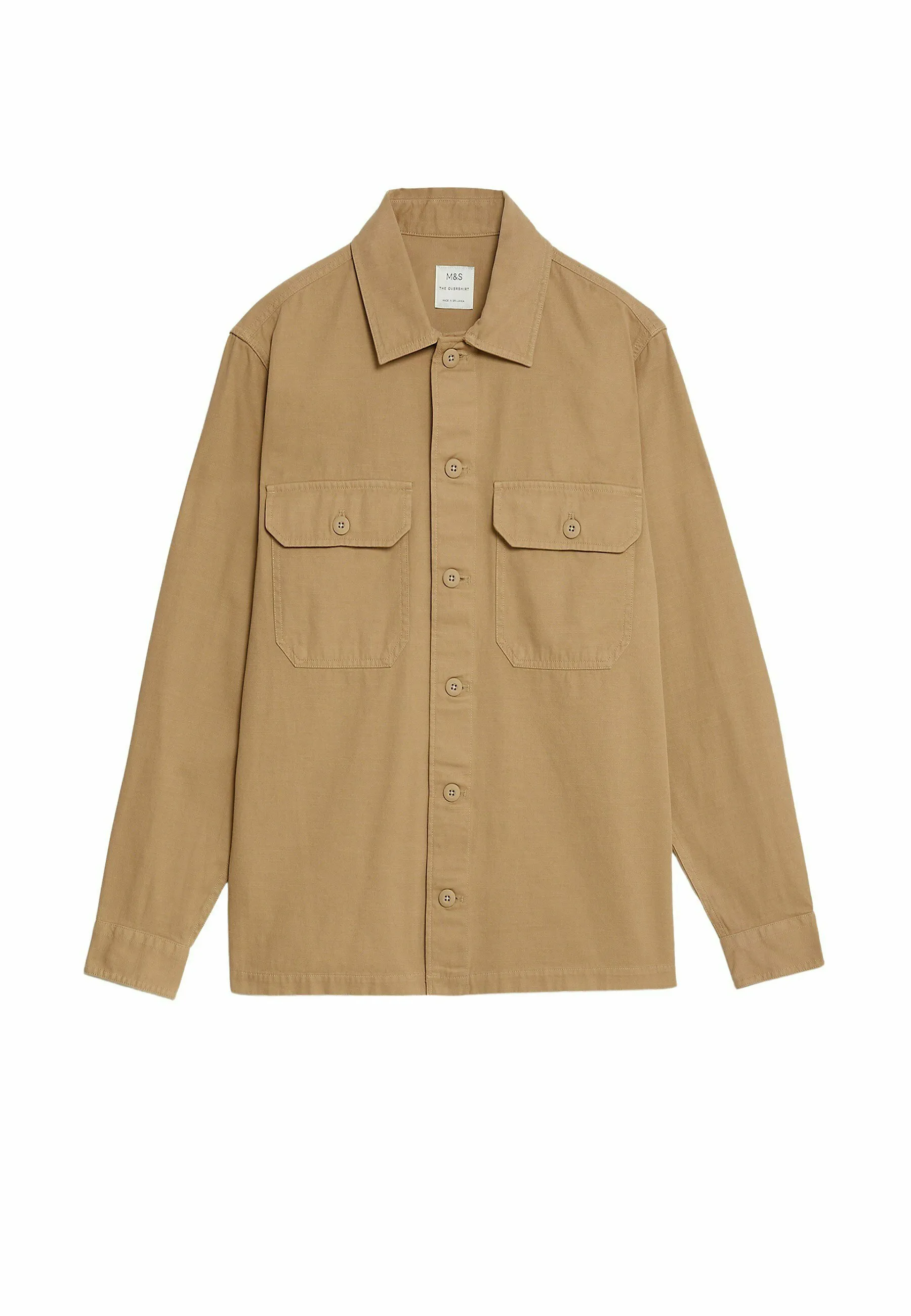 PURE COTTON OVERSHIRT - Camicia