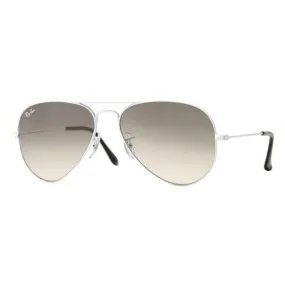 Ray-Ban - RB3025 032/32 - Original Aviator Gradient - Bianco - Lente Grigio Chiaro Sfumata - Occhiali da Sole - Ray-Ban Eyewear