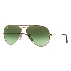 Ray-Ban - RB3025 9002A6 - Original Aviator Gradient - Bronzo-Rame - Lente Verde Sfumata - Occhiali da Sole - Ray-Ban Eyewear