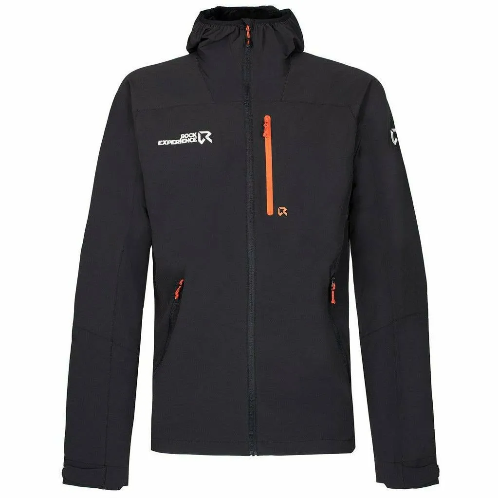 Rock Experience Solstice SoftShell Jacket Caviar - Giacca Outdoor Uomo