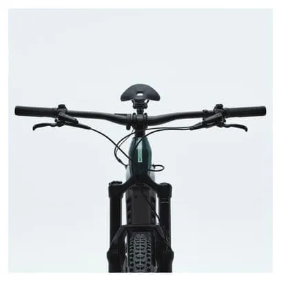 Rockrider E-Expl 700 S MTB elettrica a sospensione completa Shimano Cues Di2 12S 630Wh 29'' verde 2024