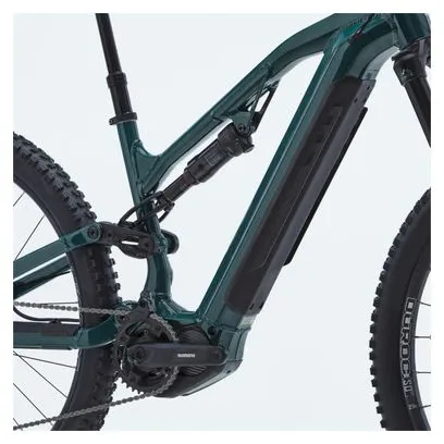 Rockrider E-Expl 700 S MTB elettrica a sospensione completa Shimano Cues Di2 12S 630Wh 29'' verde 2024