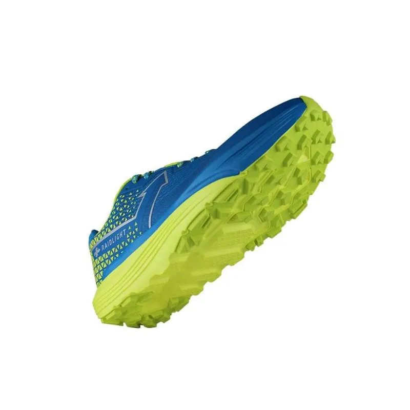 Scarpe da trail Raidlight Responsiv Ultra 2.0 (verde-lime-blu) uomo