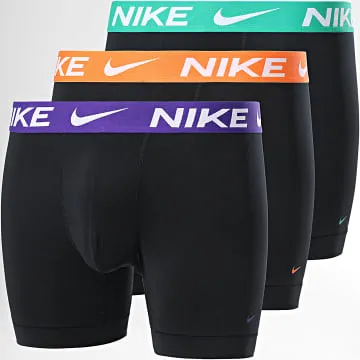 Set di 3 boxer Dri-Fit Essential Micro KE1157 Nero Viola Arancione Verde