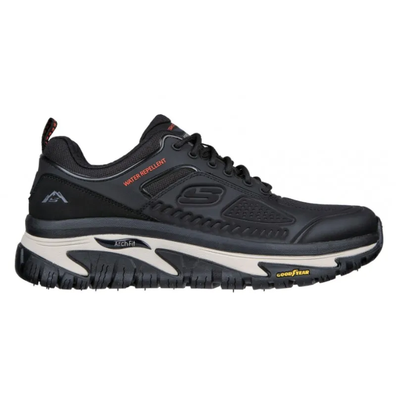 Skechers Arch Fit Road Walker-Recon Black Uomo