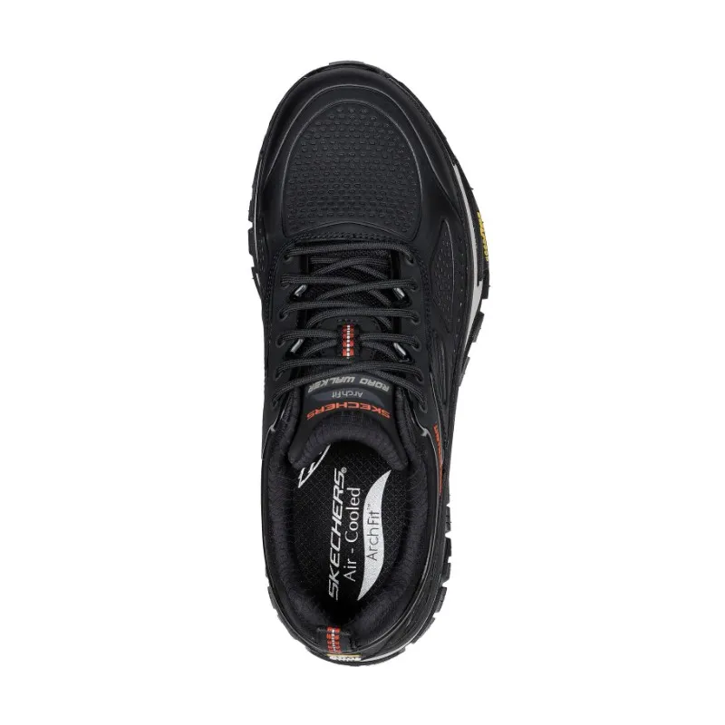 Skechers Arch Fit Road Walker-Recon Black Uomo