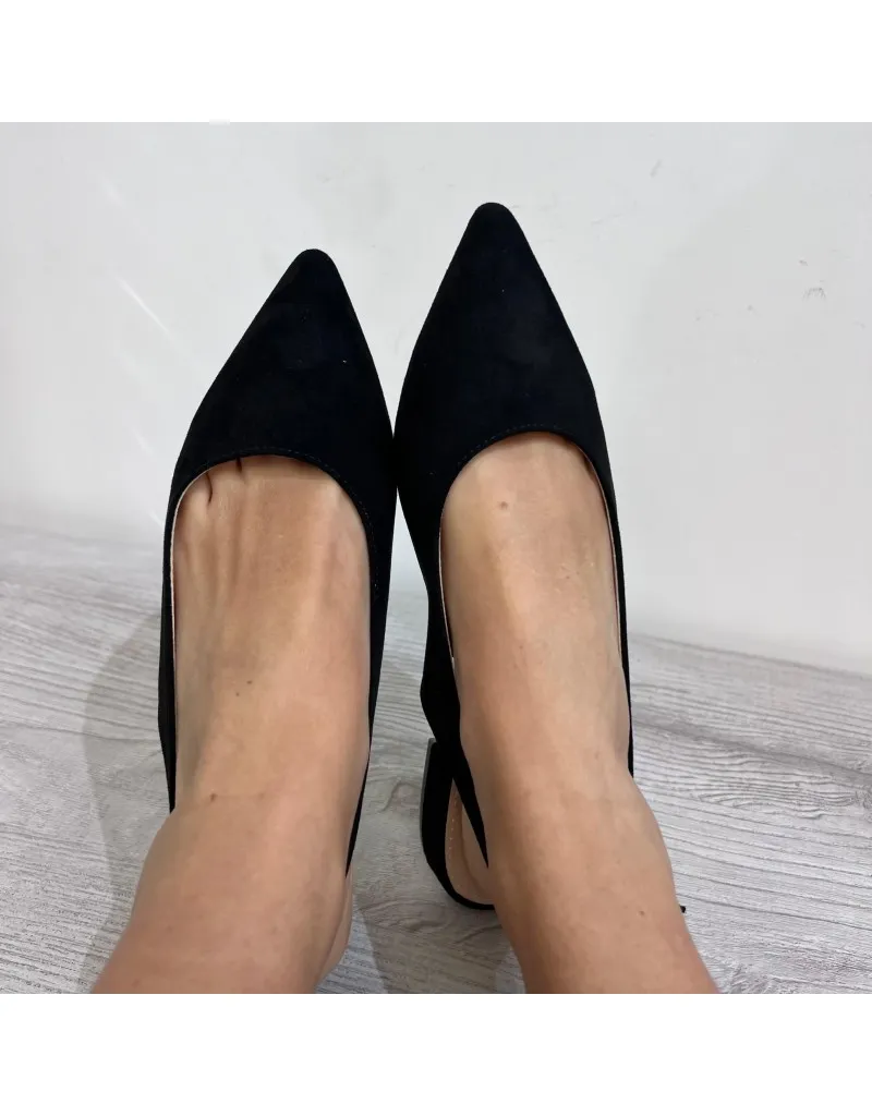 SLINGBACK SIMPLY NERO