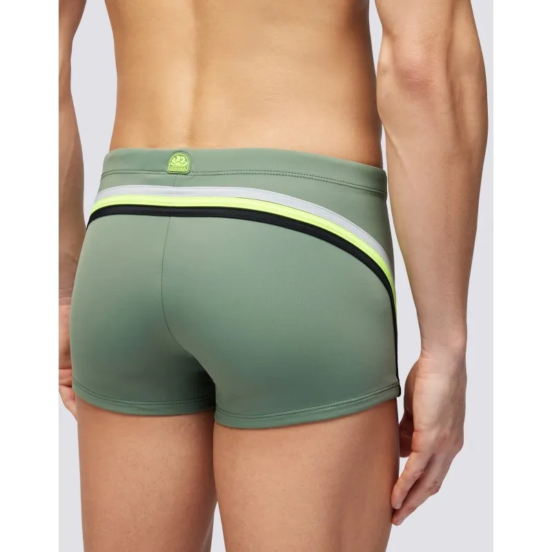 Sundek Zion Short Dark Army Green 08 Parigamba Verde Arcob Uomo