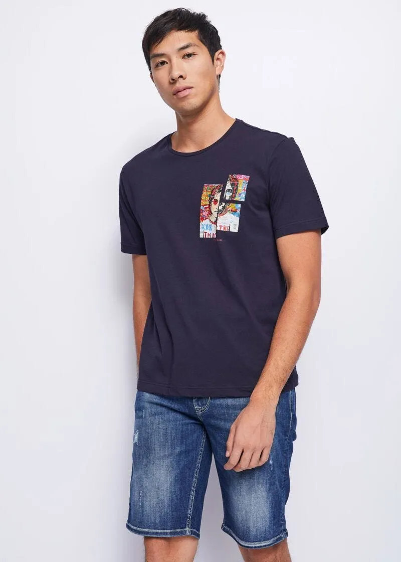 T-shirt con stampa Lennon