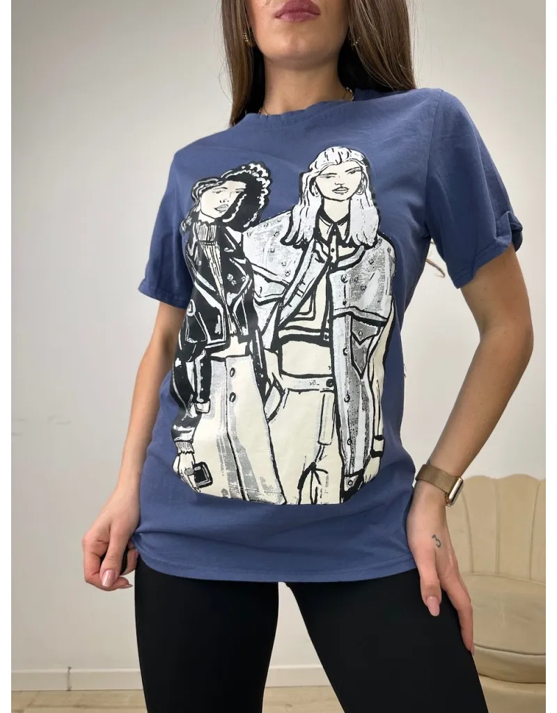 T-SHIRT MADAME BLU