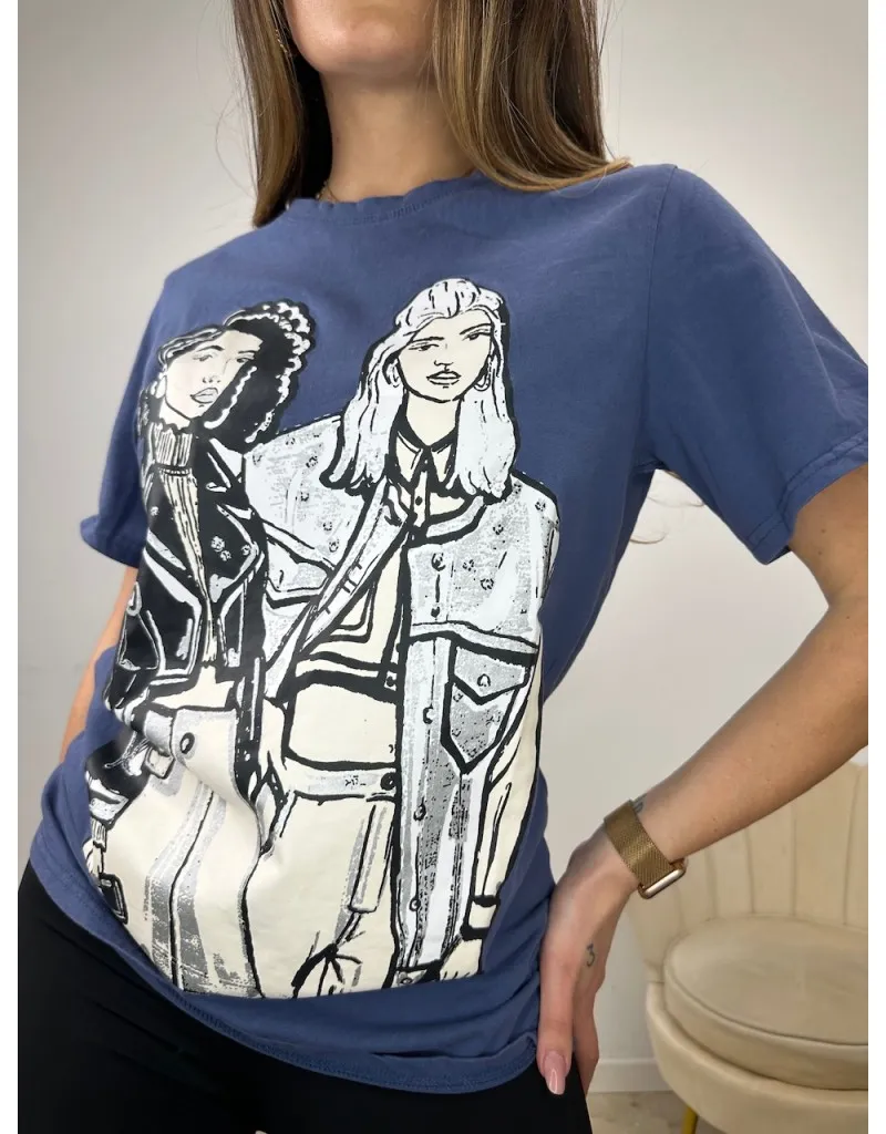 T-SHIRT MADAME BLU