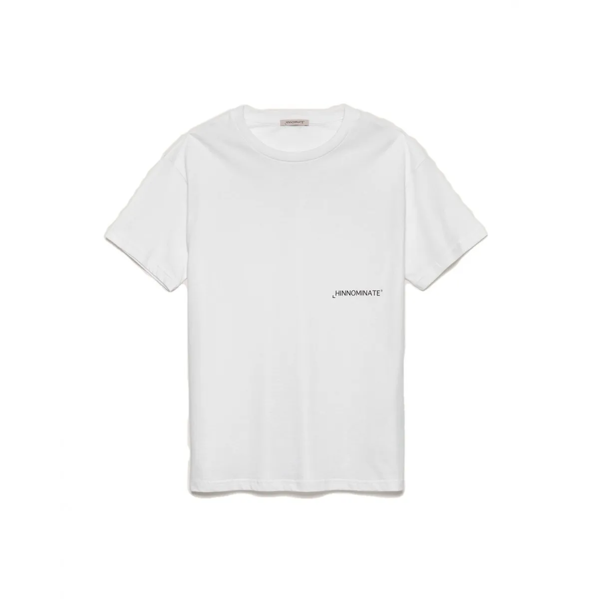 T-shirt Mezza Manica Con Stampa, Bianco