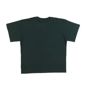 T-Shirt Mm6 Verde Scuro Bambina E Ragazza