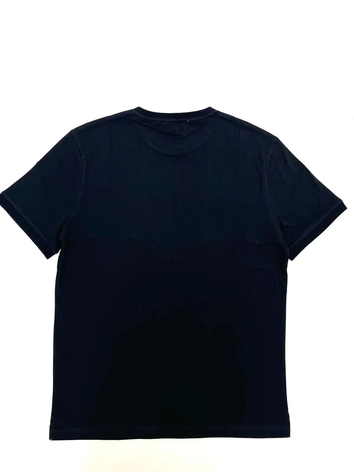 T-SHIRT NERA IN COTONE