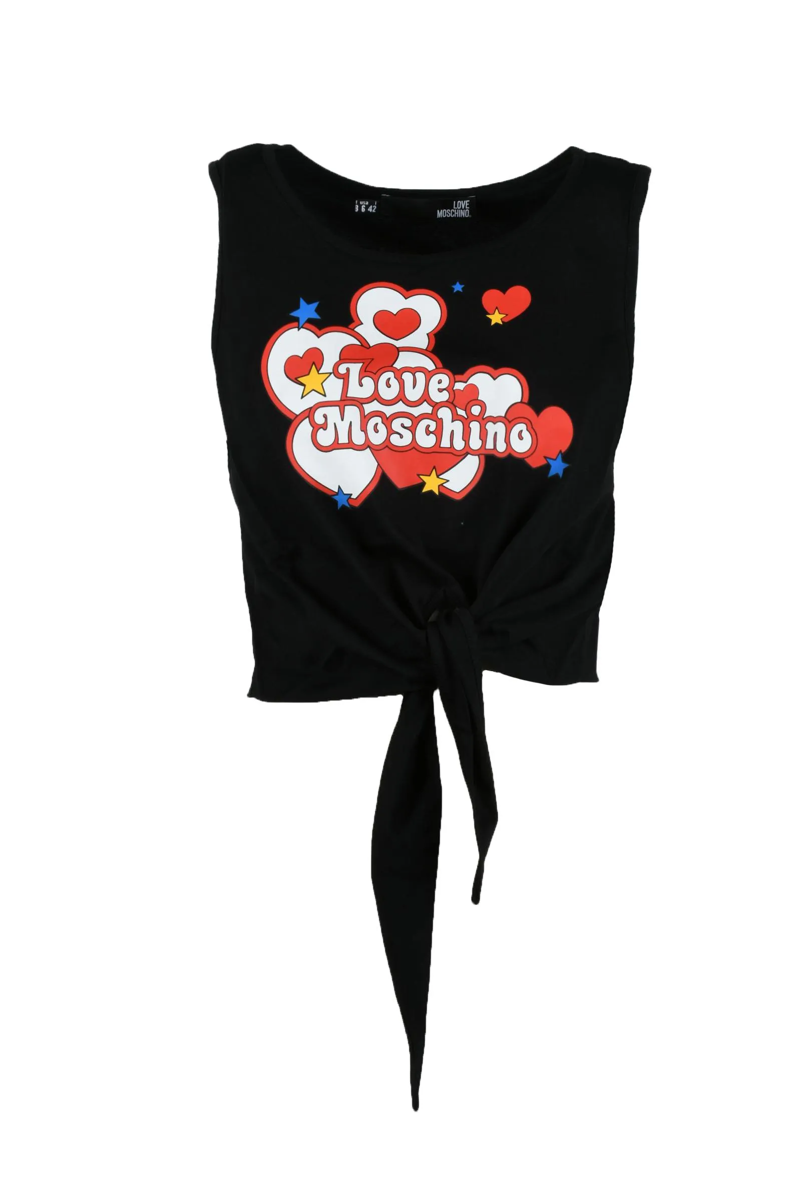 Top Love Moschino  Nero