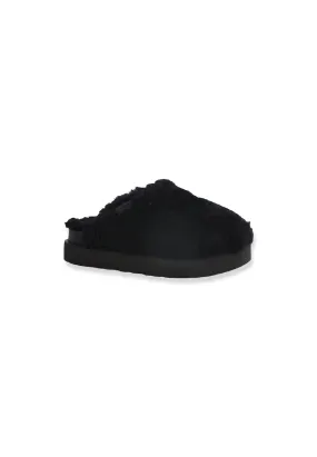 UGG Fuzz Sugar Slide Ciabatta Pelo Donna Black W1135132