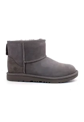 UGG Kid's Classic Mini II Stivaletto Pelo Bimbo Grey K1017715K